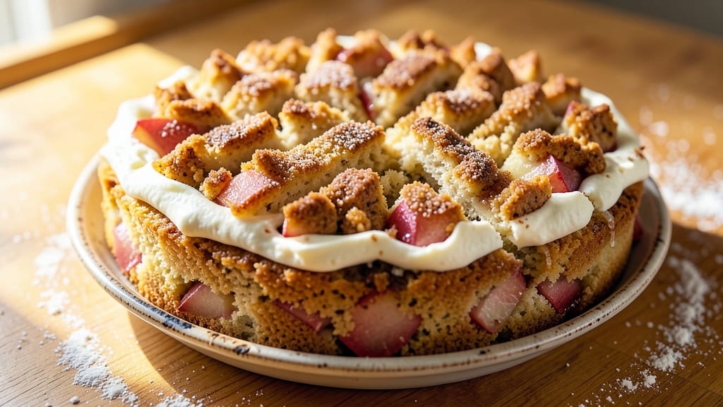 Apple Cinnamon Streusel Cake Recipe: Warm Spice Streusel Hugs Moist Apple Layers