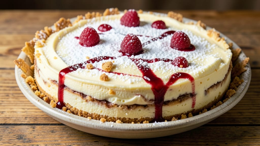 Alton Brown's Sour Cream Cheesecake Recipe: Buttery Crust and Ultra-Smooth Fillings