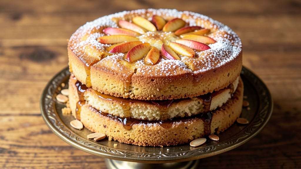 Apple Brandy Cake Recipe: Warm Spice and Boozy Layers in One Pan