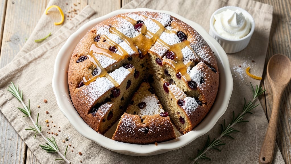 America's Test Kitchen Fruit Cake Recipe: Moist Vanilla Layers With Spiced Streusel Crown