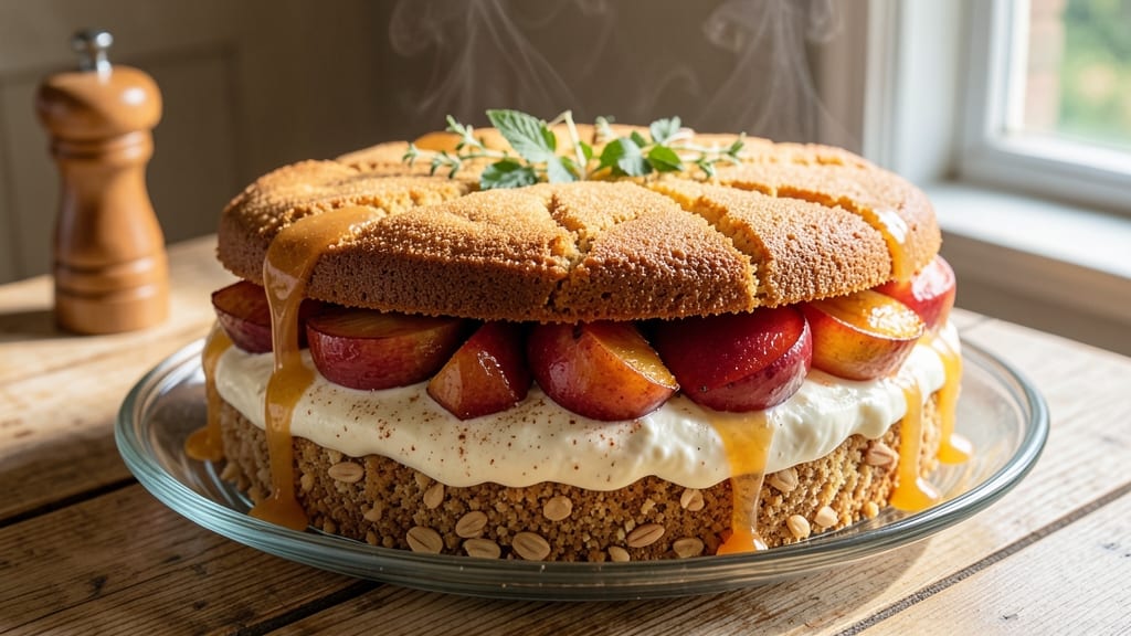 Apple Yogurt Cake Recipe UK: Spiced Apple Layers With Buttery Streusel Crown