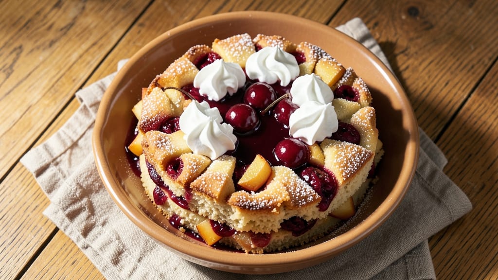 Apple Cherry Cake Recipe: Spiced Fruit Layers With Buttery Streusel Crown