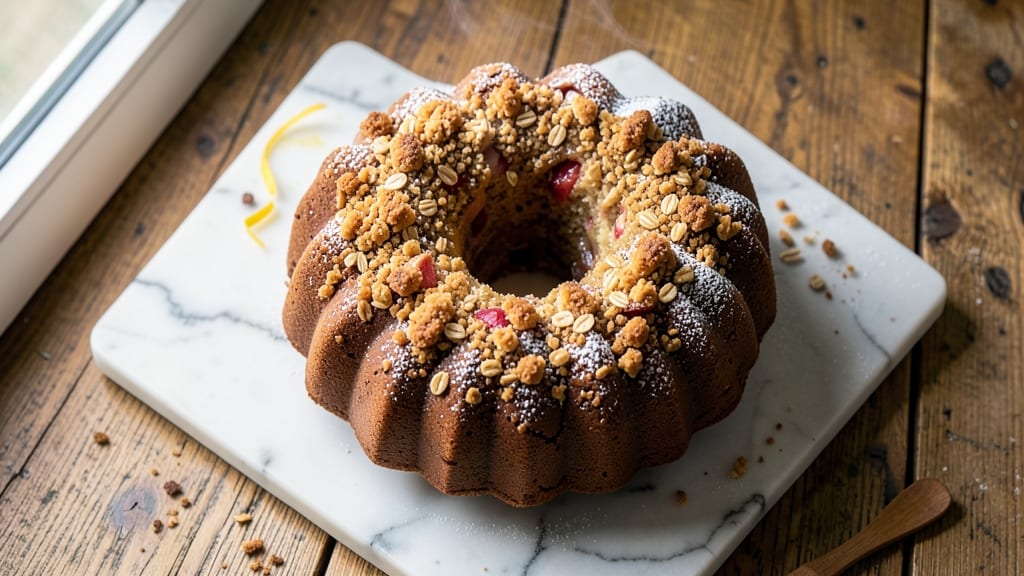 Apple Streusel Bundt Cake Recipe: Warm Spiced Apple Streusel That Shines Through Golden Crust