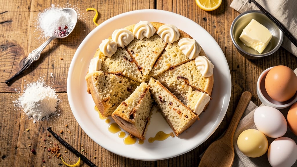 Anna Olson's Vanilla Cake Recipe: Fluffy Layers with Buttery Vanilla Swirls