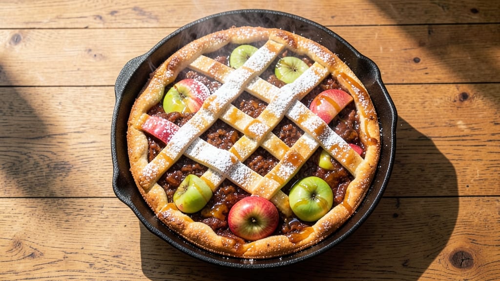 Apple Pie in Cake Pan Recipe: Single-Serve Spiced Apple Delight