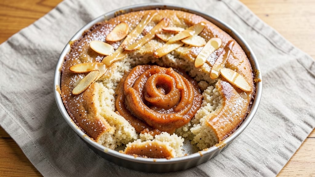 Apple Puree Cake Recipe UK: Spiced Fruit Streusel Over Moist Vanilla Layers
