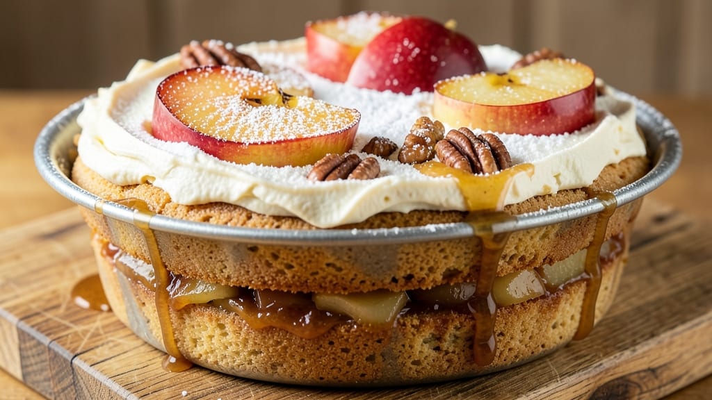 Apple Cake Recipe in Springform Pan: Warm Spice Streusel Hugs Juicy Apple Layers