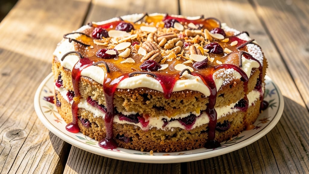 Amish Friendship Fruit Cake Recipe: Layered Spice and Boozy Moisture Magic