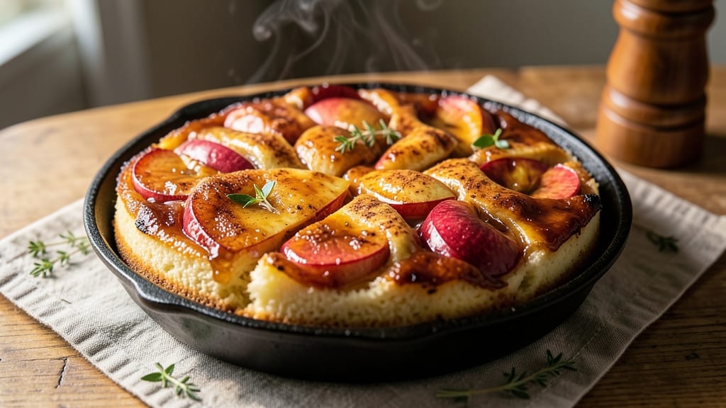 Apple Upside Down Cake Recipe UK: Caramelized Fruit Crown Over Buttery Spice Layers