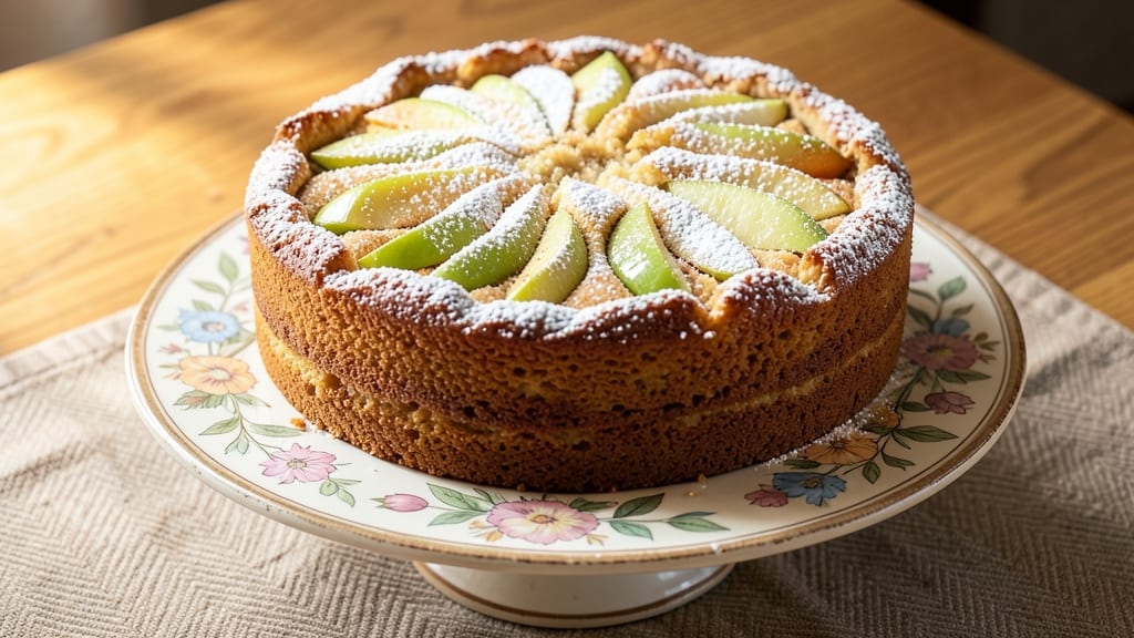 Annabel Langbein's Apple Cake Recipe: Spiced Streusel Crown Over Juicy Fruit Layers