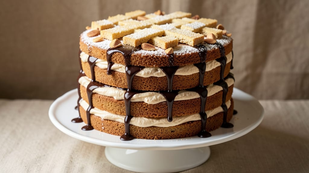 Almond Tiramisu Cake Recipe: Nutty Layers and Coffee-Kissed Magic