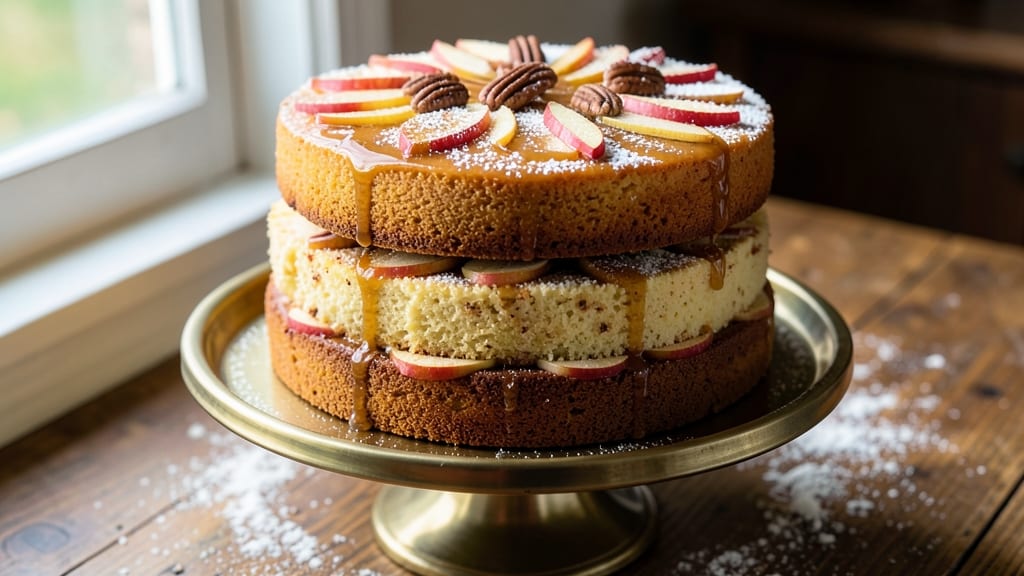 Apple Cake Recipe: YouTube-Friendly Moist Layers with Caramelized Top
