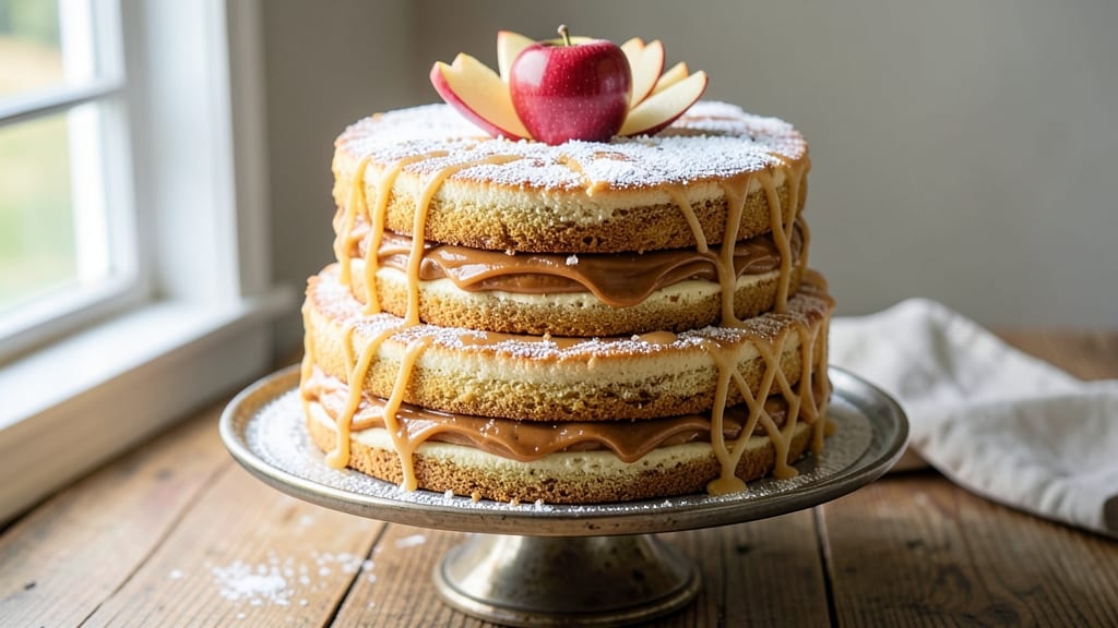 Applesauce Layer Cake Recipe: Spiced Moistness With Buttery Crispy Top