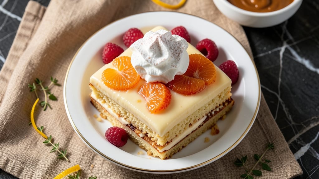 Betty Crocker's Ambrosia Cake Recipe: Layered Citrus Cream Cheese Bliss