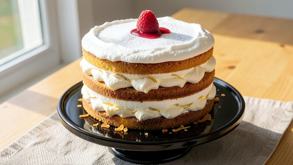 Angel Fluff Cake Recipe: Light-Air Cloud With Vanilla-Kissed Layers