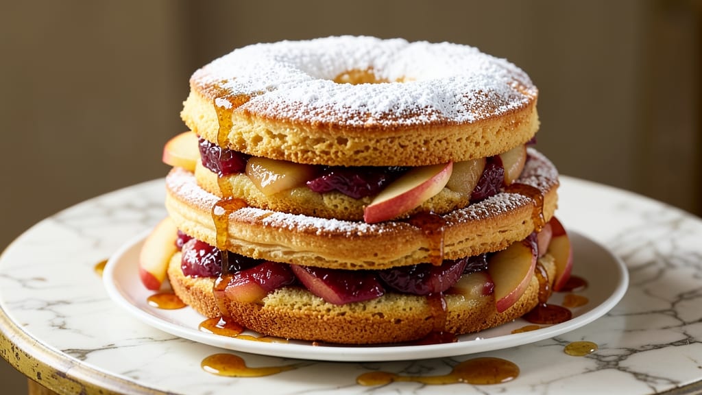 Apple King Cake Recipe: Spiced Rum-Infused Layers With Hidden Fruit Surprise