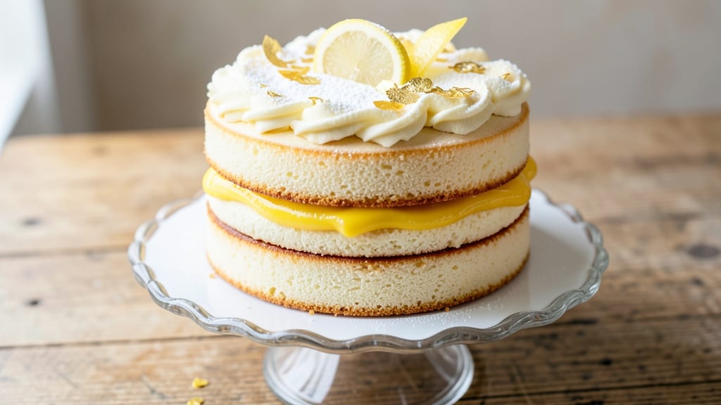 Angel Food Cake With Lemon Filling Recipe: Light Cloud Meets Zesty Citrus Bliss