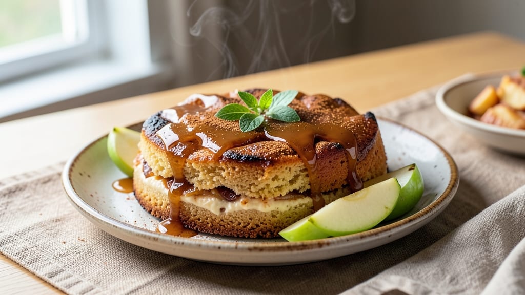 Apple Sticky Pudding Cake Recipe: Warm Spiced Apple Layers With Buttery Crust Magic