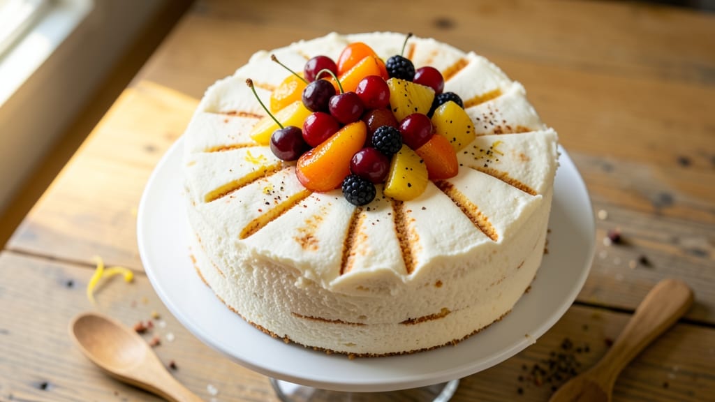 Angel Food Cake Mix and Canned Fruit Recipe: Vanilla-Infused Clouds With Juicy Fruit Pops