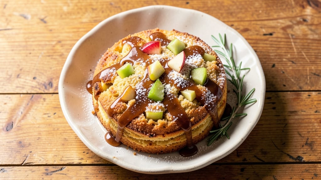 Apple Scone Cake Recipe: Buttery Streusel Crown Over Spiced Apple Layers