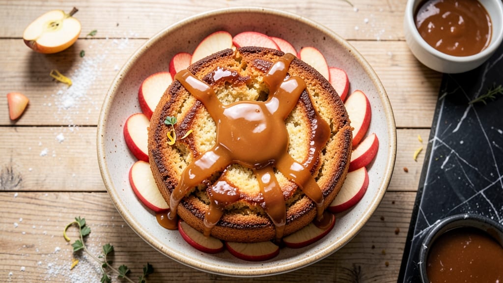 Apple Caramel Cake Recipe Uk: Buttery Layers With Sticky Caramel Rivers