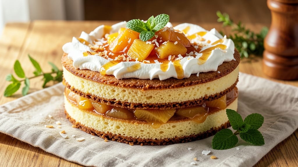 Asian Pineapple Cake Recipe: Tropical Layers With Buttery Crust Magic