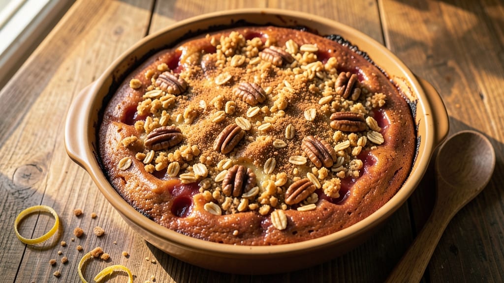 Applesauce Coffee Cake With Crumb Topping Recipe: Warm Spice Streusel Hugs Moist Apple Layers