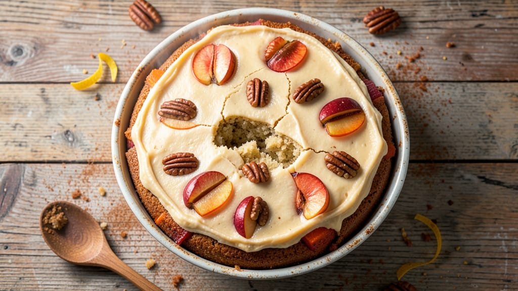 Apple Pecan Carrot Cake Recipe: Warm Spice and Nutty Apple Swirls