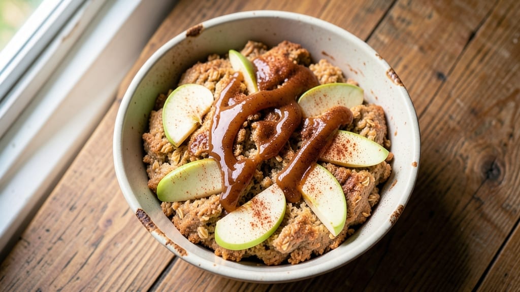 Apple Cinnamon Oatmeal Cake Recipe: Spiced Apple Filling with Crunchy Oat Streusel Top