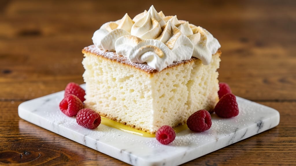 Angel Food Cake With Whipped Cream Recipe: Light-as-Air Layers and Cloud-Like Texture