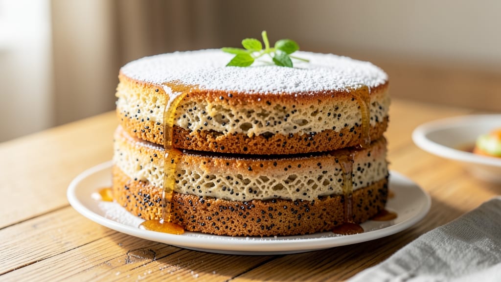 Austrian Poppy Seed Cake Recipe: Nutty Vanilla Swirls With Crumb Top Magic