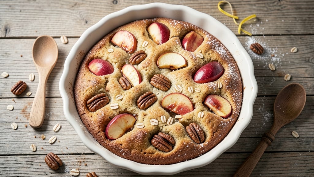 Austrian Apple Cake Recipe: Spiced Streusel Hugs Warm Apple Filling