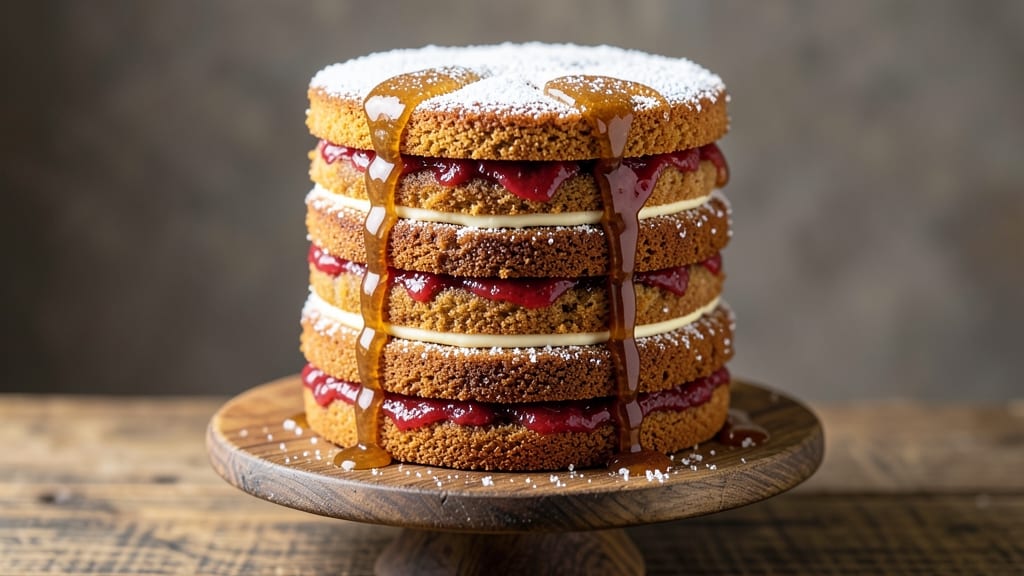 Apple Barn Stack Cake Recipe: Layers of Spiced Apple and Cream Cheese Bliss