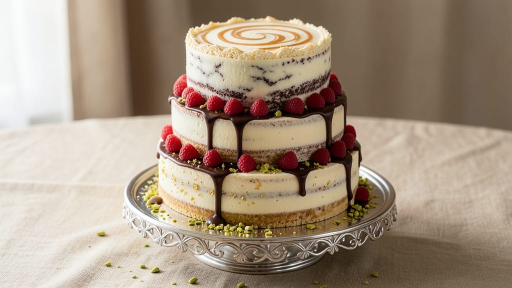 Anniversary Cake Recipe Ideas: Romantic Tiered Designs With Edible Flowers