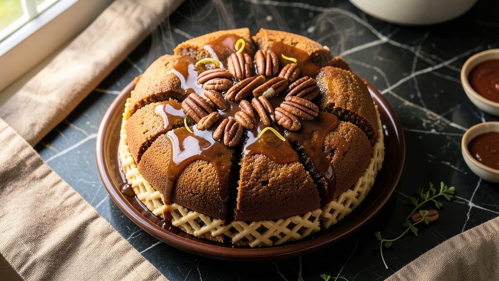 Almost Tortuga Rum Cake Recipe: Boozy Vanilla Layers With Toasted Nut Crunch