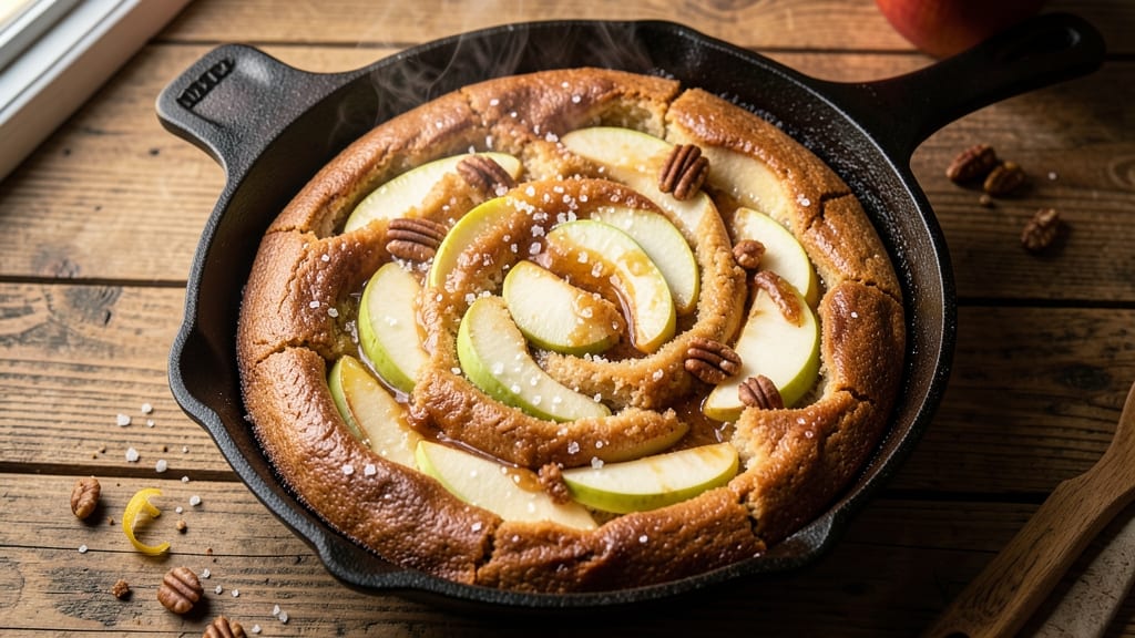 Apple Dump Cake Recipe With Real Apples: Warm Spiced Fruit Streusel Hugging Vanilla Layers