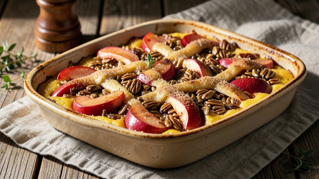 Apple Crisp Recipe With Yellow Cake Mix: Buttery Streusel Crown Over Spiced Apple Filling