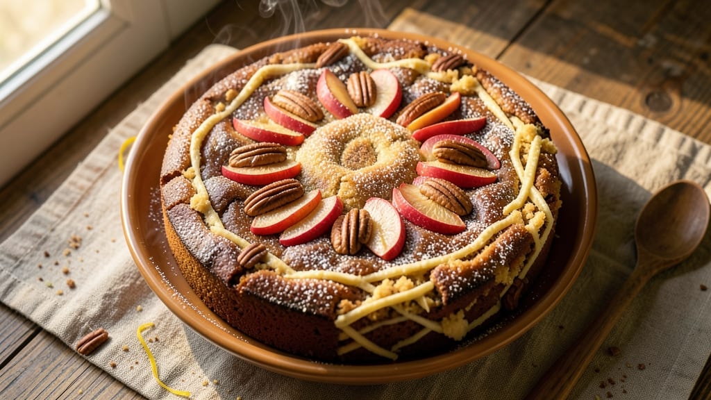 Apple Cinnamon Pecan Cake Recipe: Warm Spice and Nutty Crunch in One Pan