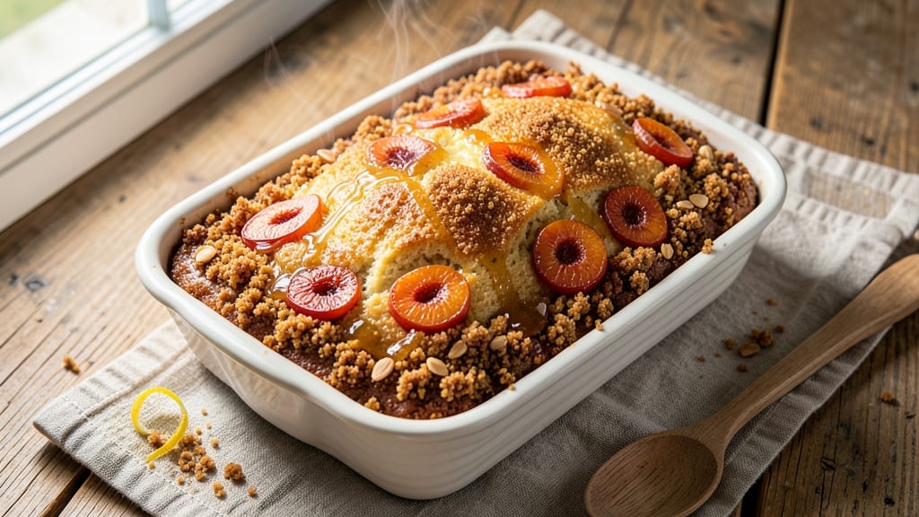 Apricot Loaf Cake Recipe: Zesty Citrus Glaze Over Moist Apricot Layers