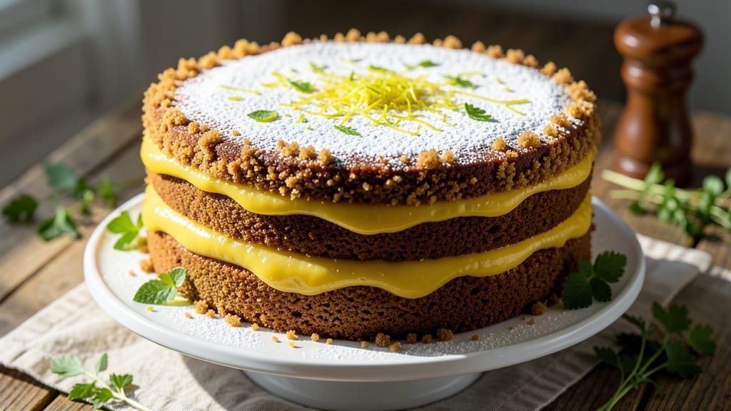 Anna Olson's Lemon Cake Recipe: Zesty Glaze That Pops With Every Slice