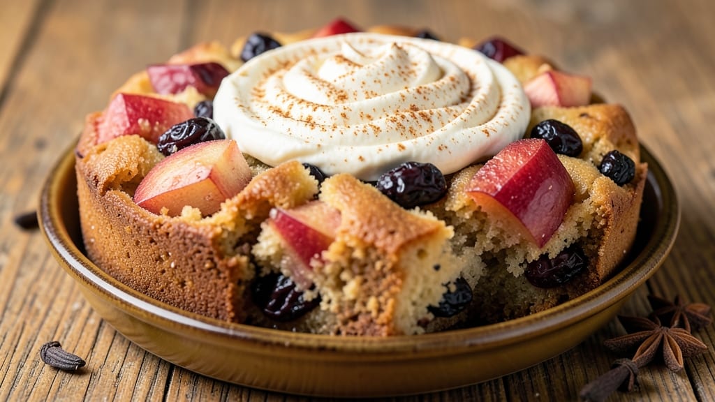 Apple Raisin Spice Cake Recipe: Warm Cinnamon Streusel Hugs Moist Fruit Layers