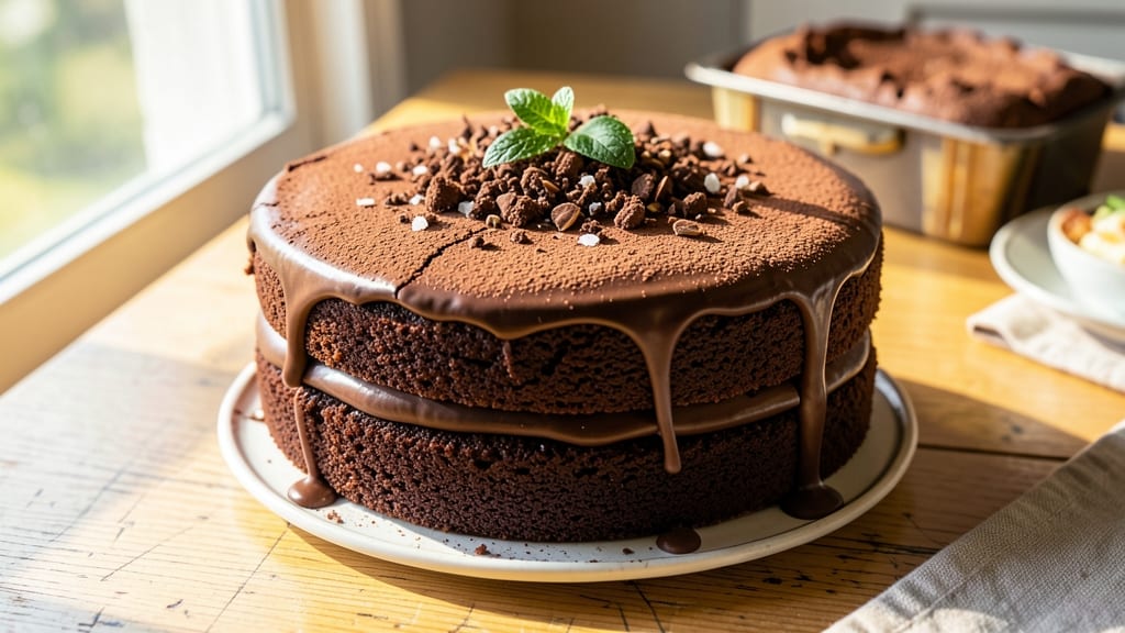 Anna Olson's Chocolate Sponge Cake Recipe: Moist Layers and Fudgy Swirls