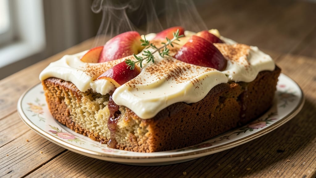 Apple and Cinnamon Tea Cake Recipe: Warm Spice Streusel Over Moist Apple Layers