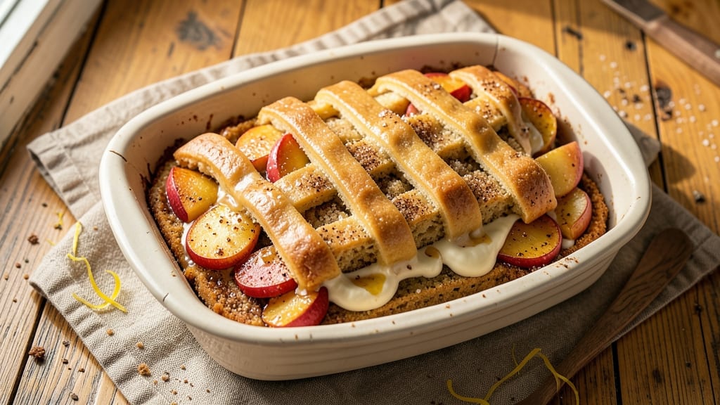 Apple Pie Bread Recipe Using Cake Mix: Warm Spice Streusel Hugs Apple-Filled Layers
