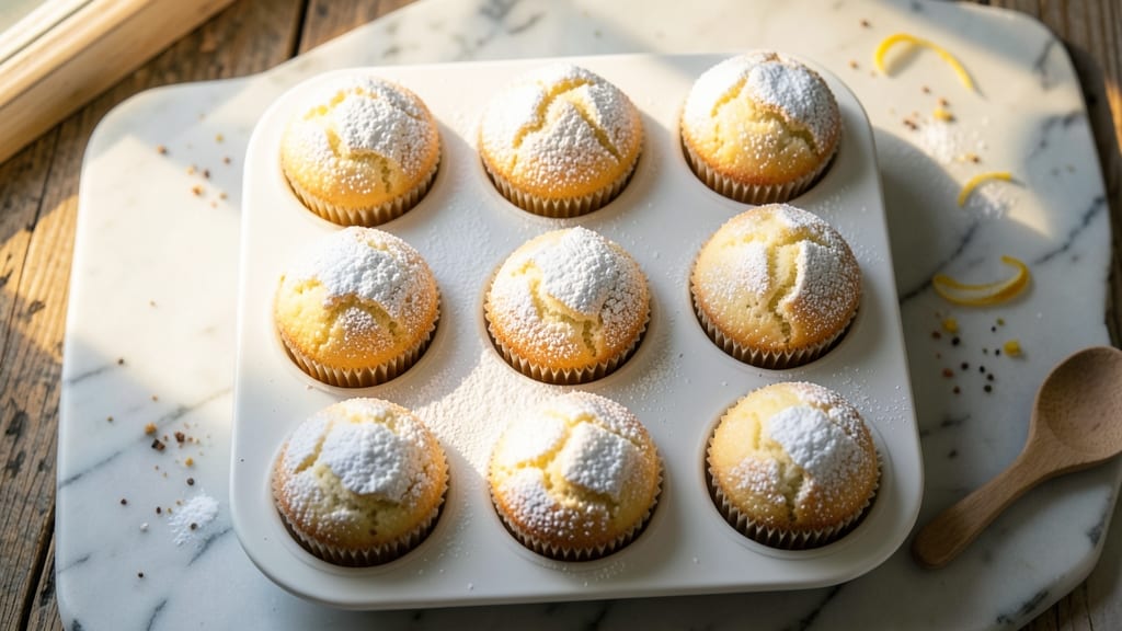 Angel Food Cake Muffins Recipe: Light-as-Air Bites With Vanilla Kiss