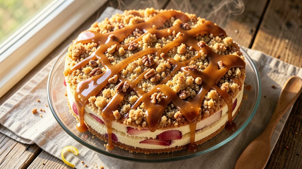 Paula Deen's Apple Caramel Cake Recipe: Buttery Layers with Spiced Streusel Magic