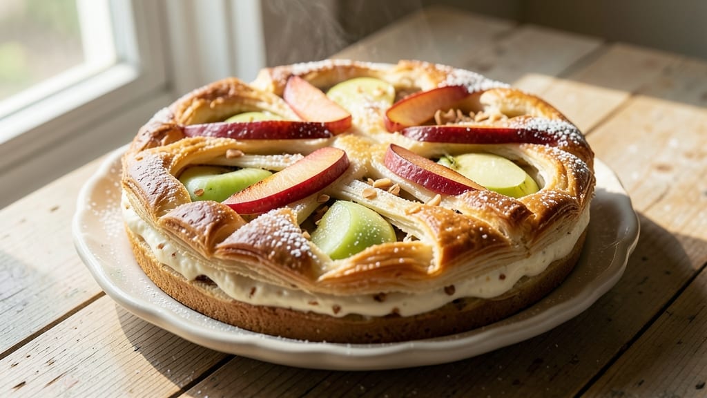 Apple Frangipane Cake Recipe: Buttery Streusel Crown Over Spiced Apple Layers