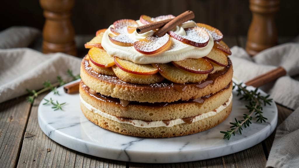 Apple Cinnamon Wedding Cake Recipe: Tiered Elegance With Spiced Apple Filling