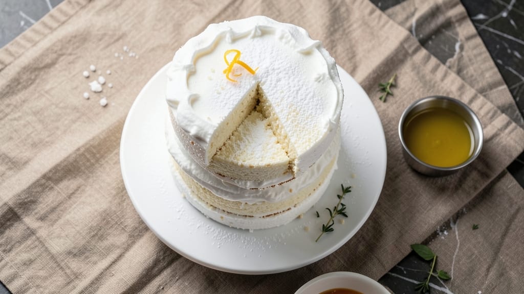 Angel Food Cake Recipe No Eggs: Fluffy Cloud-Light Texture Without a Beat