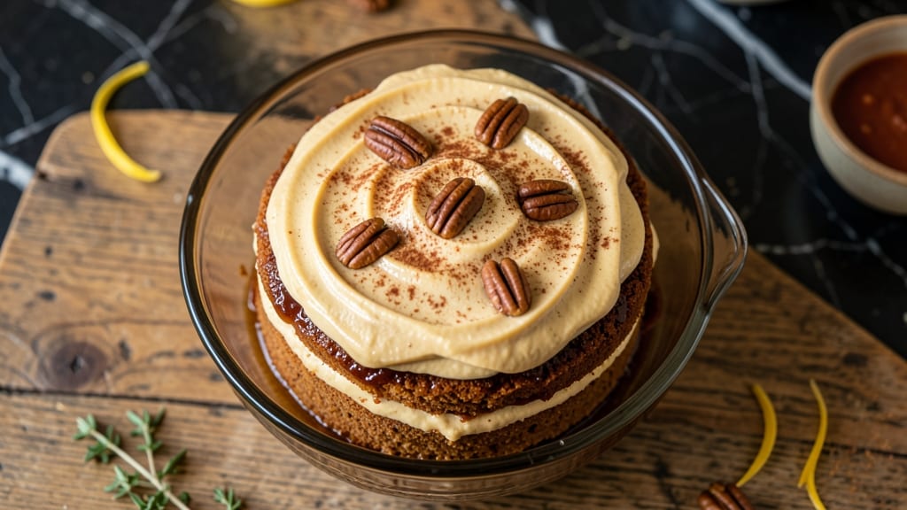 Amish Funny Cake Recipe: Caramelized Rum Swirl With Buttery Crust Layers